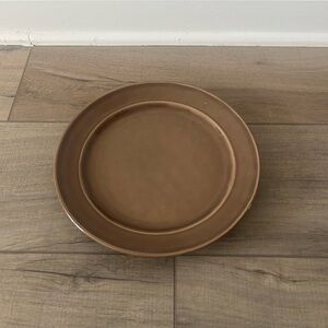 Pottery Barn Cambria Dinner Salad Plate - mushroom color